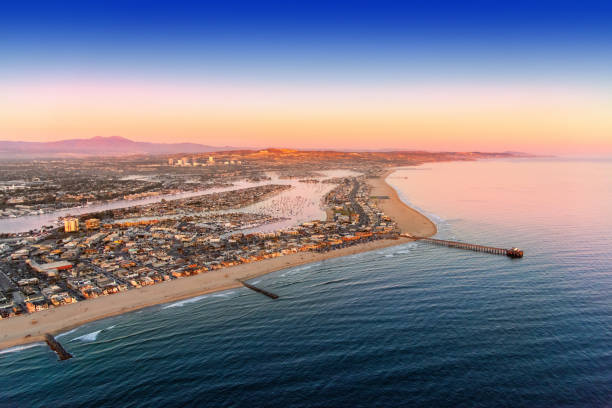 A horizontal view of the City of Irvine close to The Spectrum Center